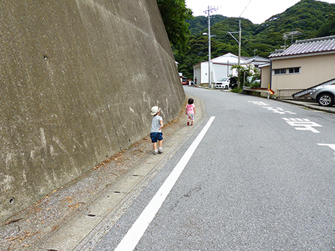 のこぎり山へ